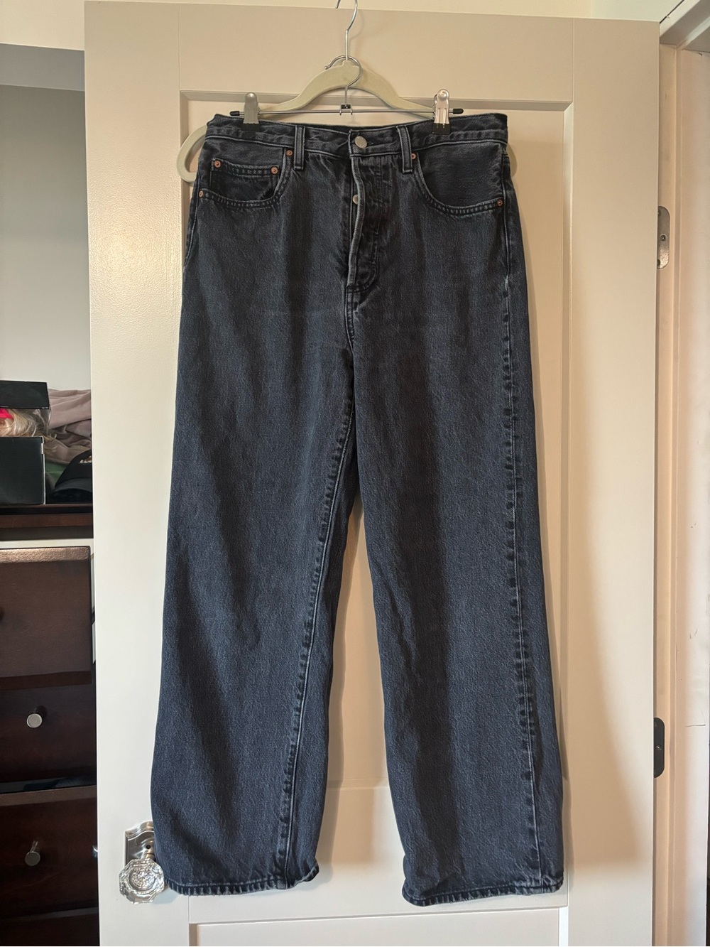✨ Aritzia Denim Forum ‘The Farrah’ High-Rise Wide Leg 28L
